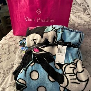 Vera Bradley Mickey & Minnie blanket